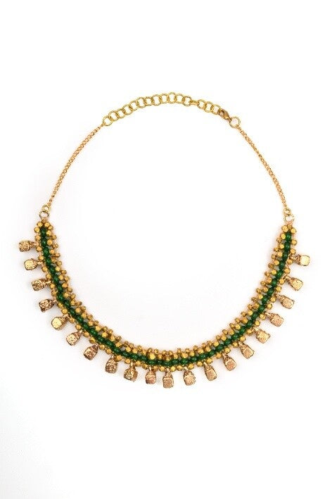 Miharu Meher Dhokra Necklace