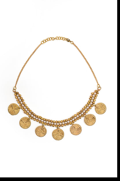 Miharu Zoya Dhokra Necklace