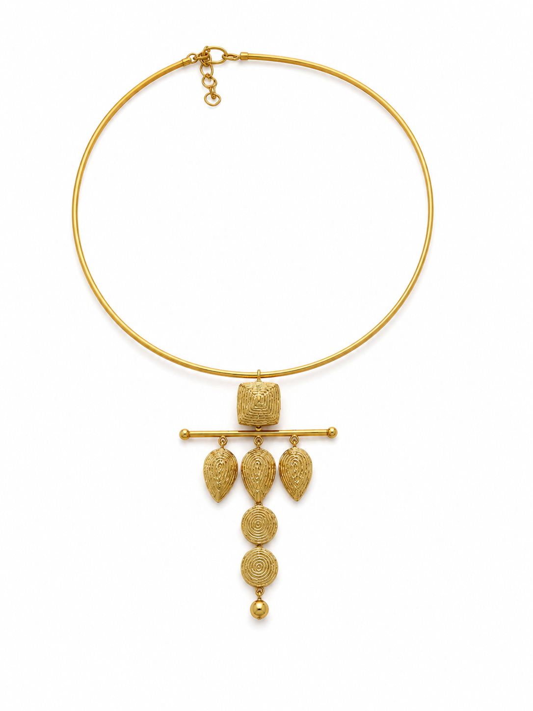 Miharu Mandira Dhokra Necklace