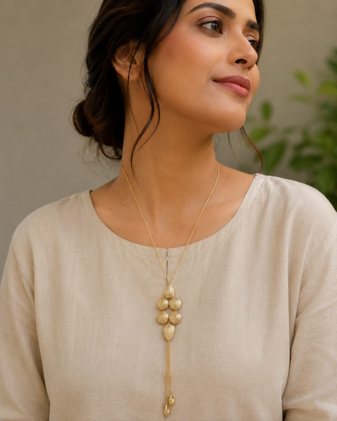 Miharu Mrinal Dhokra Necklace