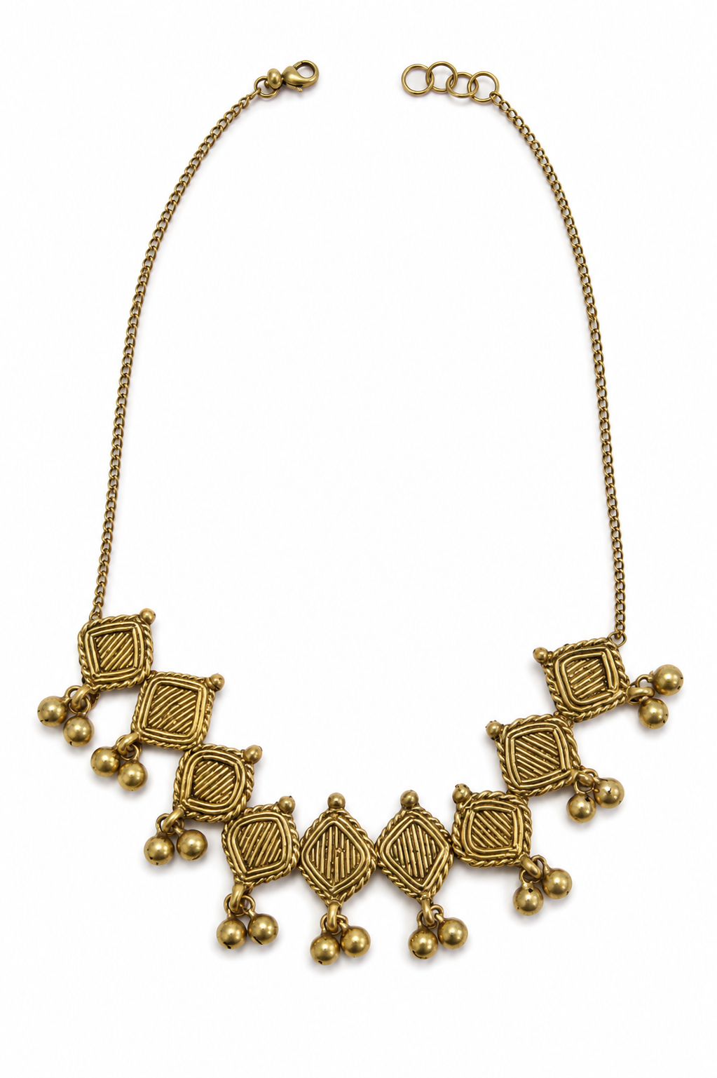 Miharu Prerna Dokra Necklace