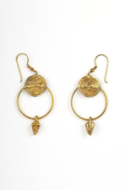 Miharu Neelima Dhokra Earrings