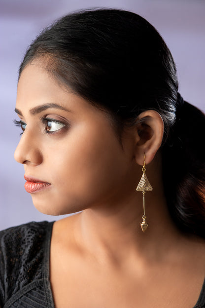 Miharu Yami Dhokra Earrings