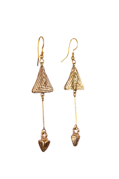 Miharu Yami Dhokra Earrings