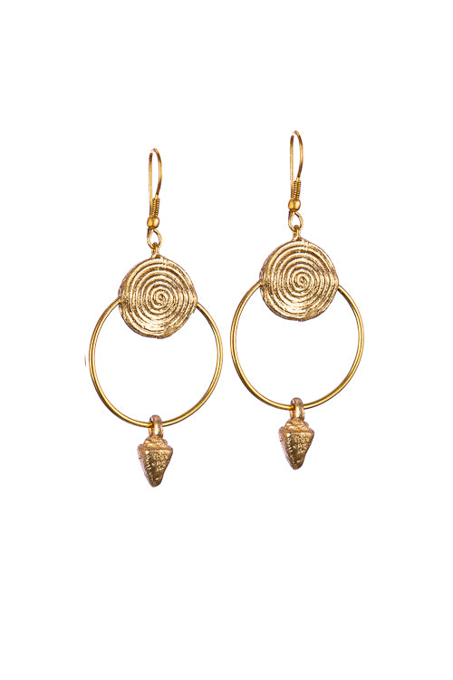 Miharu Neelima Dhokra Earrings