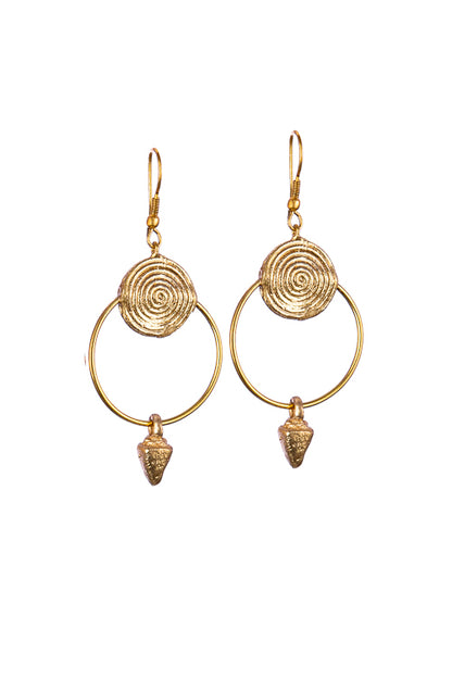 Miharu Neelima Dhokra Earrings