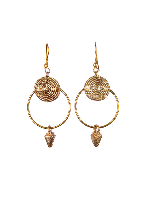 Miharu Neelima Dhokra Earrings