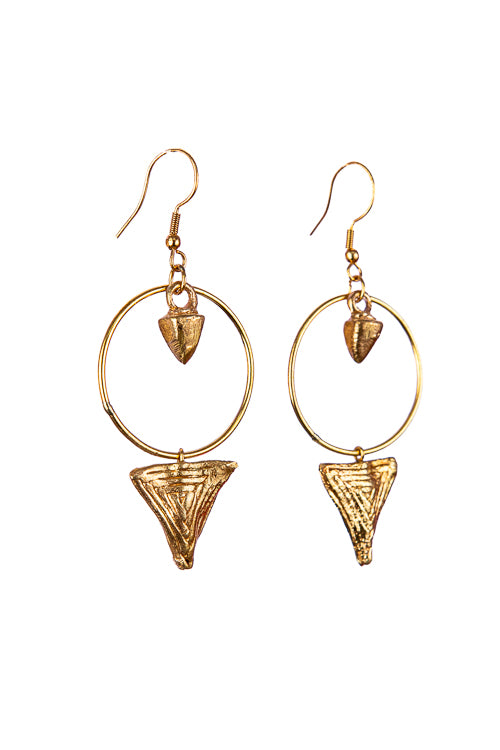 Miharu Prisha Dhokra Earrings