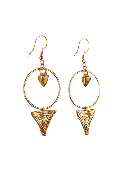 Miharu Prisha Dhokra Earrings