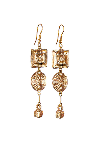 Miharu Aarohi Dhokra Earrings
