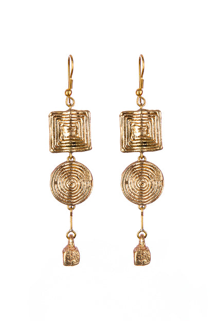 Miharu Aarohi Dhokra Earrings