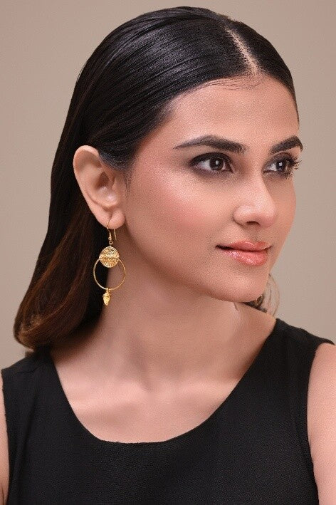 Miharu Neelima Dhokra Earrings