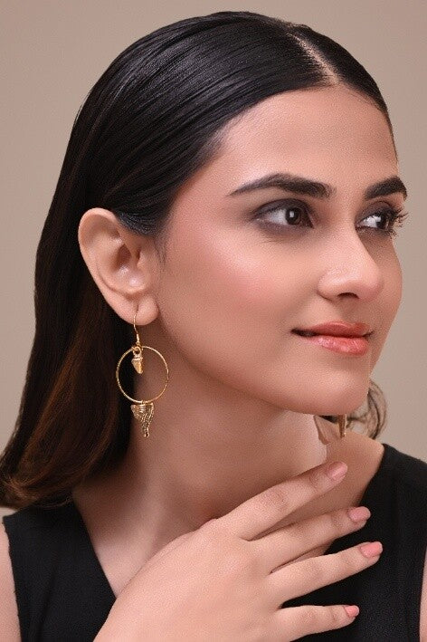 Miharu Prisha Dhokra Earrings