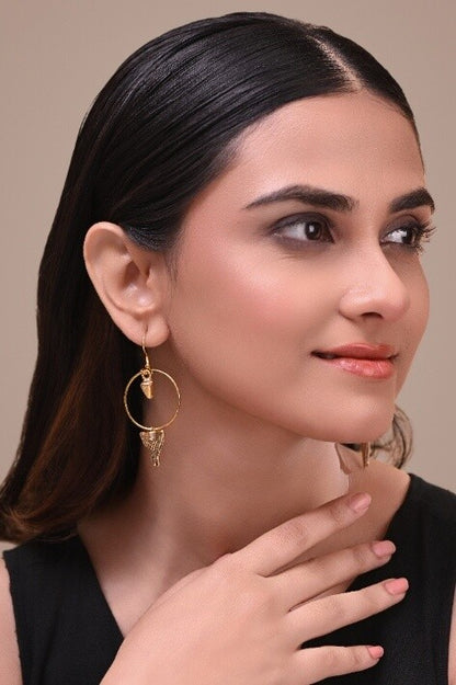 Miharu Prisha Dhokra Earrings