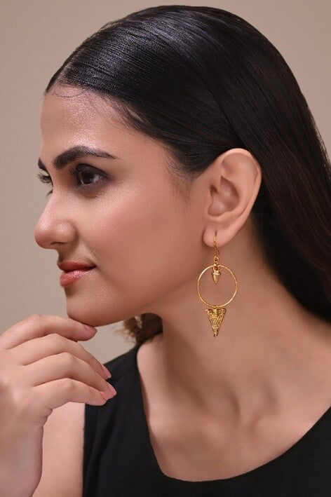 Miharu Prisha Dhokra Earrings