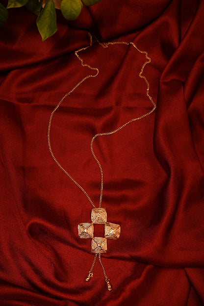 Dokra pendant necklace