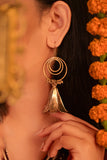 Miharu Statement Floral Earring DEr89