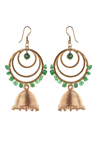 Miharu Nava Ratna Jhumka
