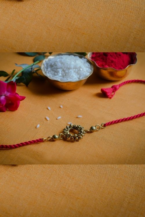 Miharu Handmade Thread  Rakhi RH024