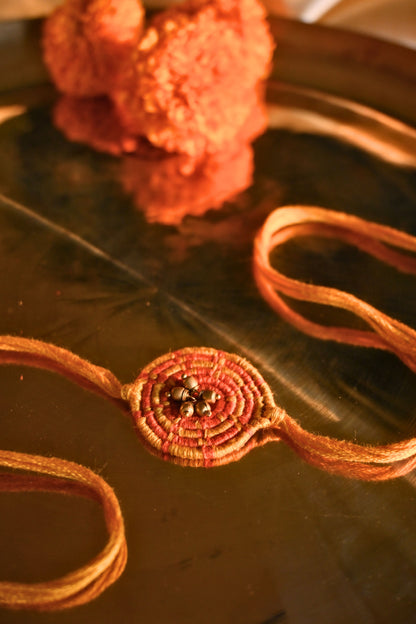 Miharu Handmade Thread  Rakhi RH2401