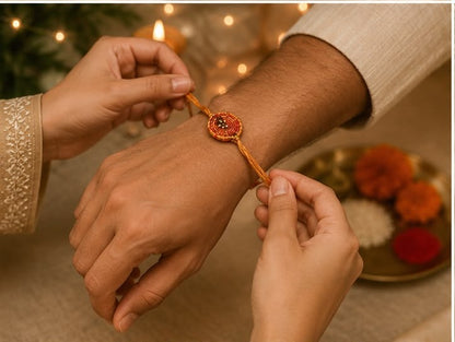 Miharu Taana·Baana | Spanda Handwoven Rakhi