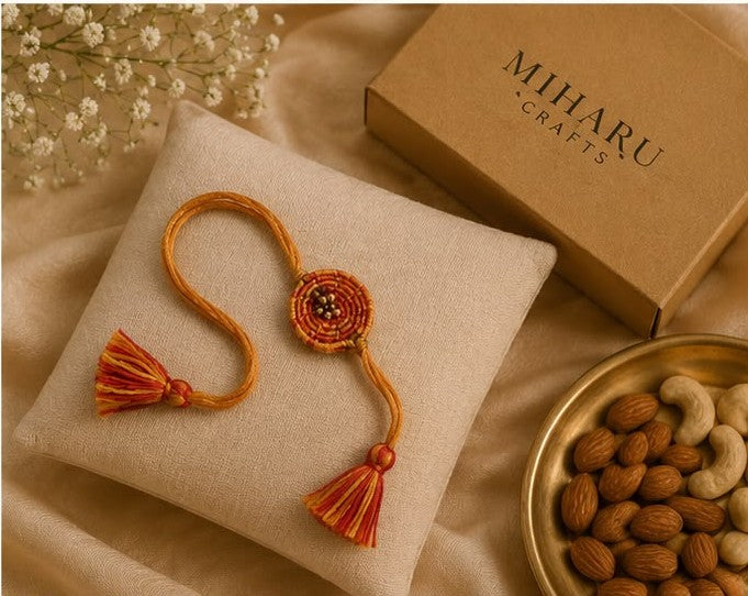 Miharu Taana·Baana | Spanda Handwoven Rakhi