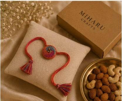Miharu Taana·Baana |Leher Handwoven Rakhi