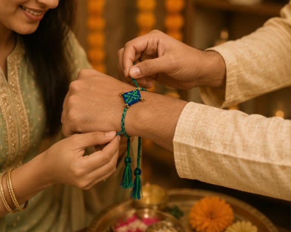Miharu Taana·Baana | Prithvi Handwoven Rakhi