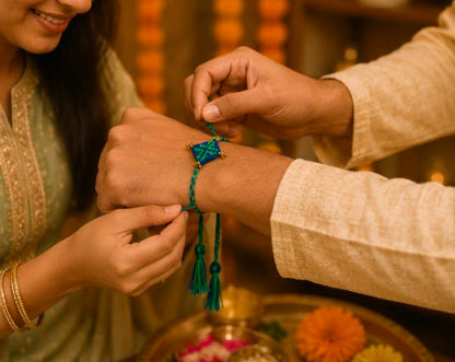 Miharu Taana·Baana | Prithvi Handwoven Rakhi