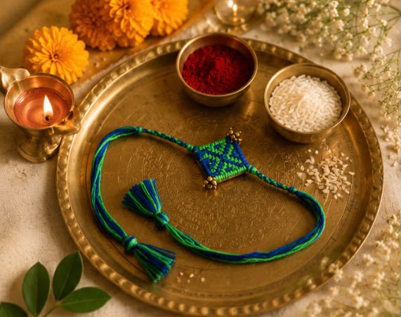 Miharu Taana·Baana | Prithvi Handwoven Rakhi