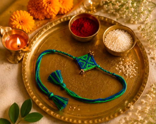 Miharu Taana·Baana | Prithvi Handwoven Rakhi