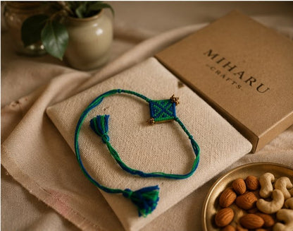 Miharu Taana·Baana | Prithvi Handwoven Rakhi