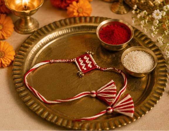 Miharu Taana·Baana | Sutra Handwoven Rakhi