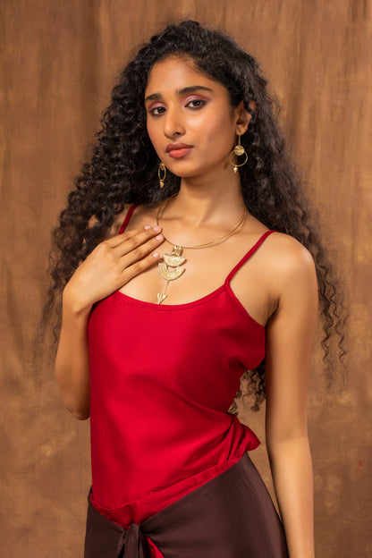 Miharu Oorja Dhokra Necklace