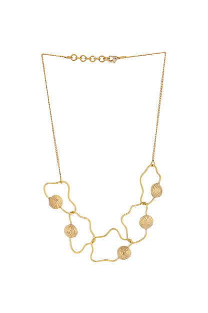 Miharu Charita Dhokra Necklace