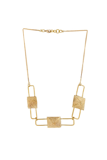 Miharu Reva Dhokra Necklace