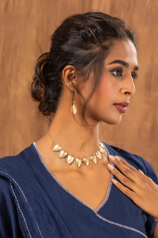 Miharu Ila Dhokra Necklace