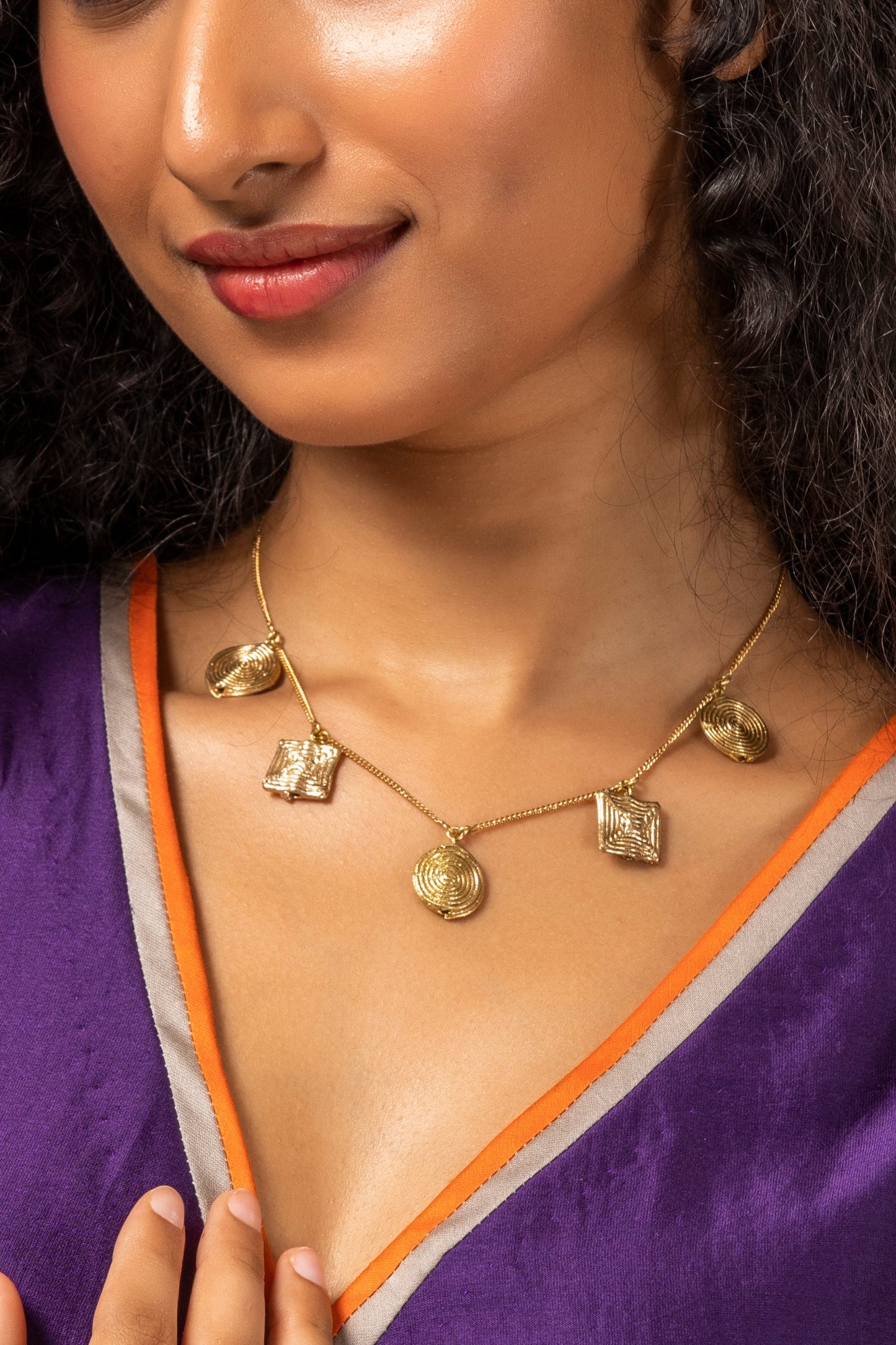 Miharu Vedika Dhokra Necklace