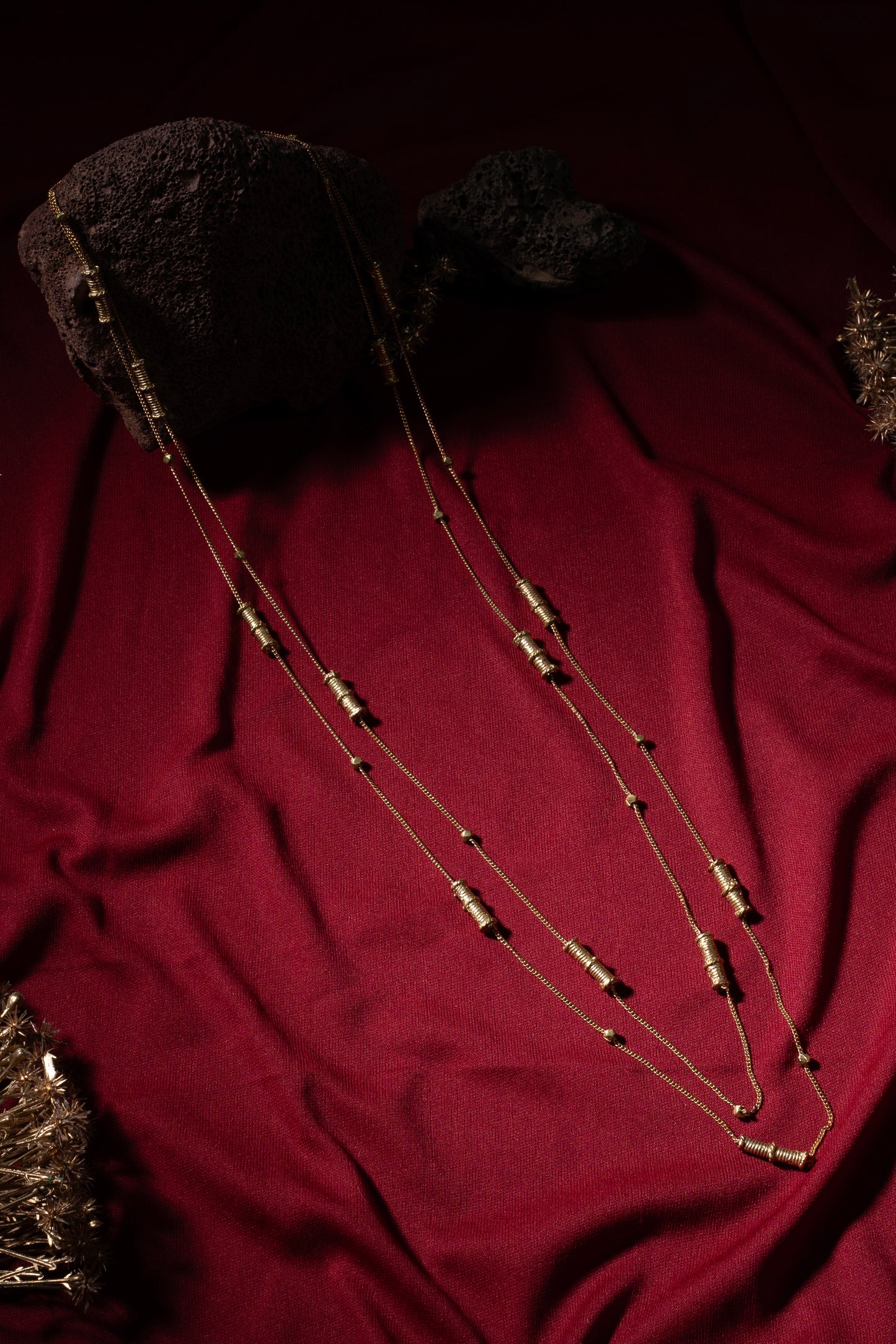 Miharu Kriti Dhokra Necklace