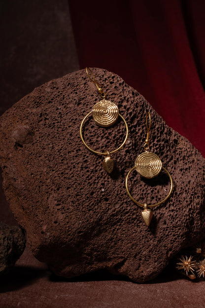 Miharu Neelima Dhokra Earrings