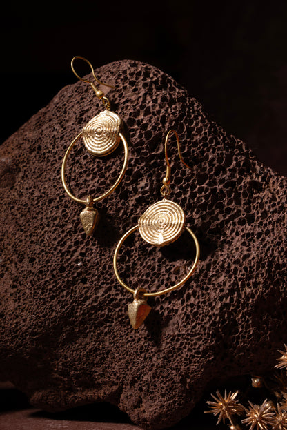Miharu Neelima Dhokra Earrings
