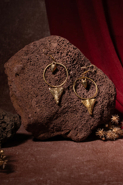 Miharu Prisha Dhokra Earrings