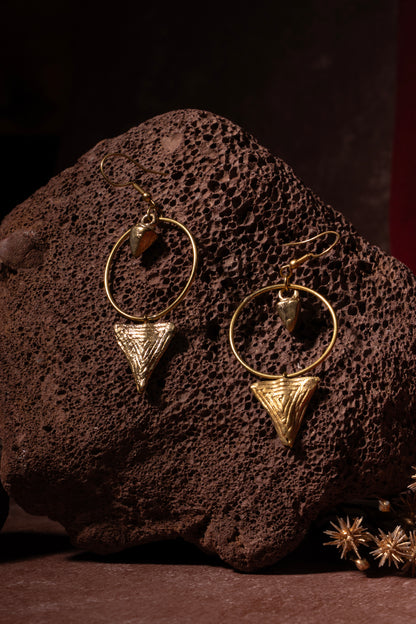 Miharu Prisha Dhokra Earrings