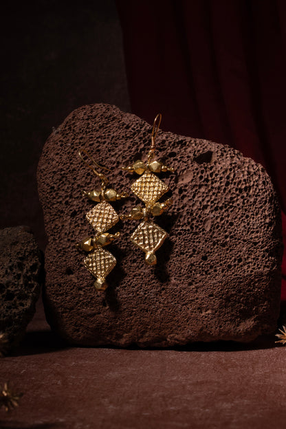 Miharu Ruhani Dhokra Earrings