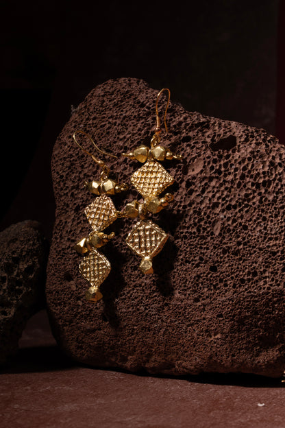 Miharu Ruhani Dhokra Earrings