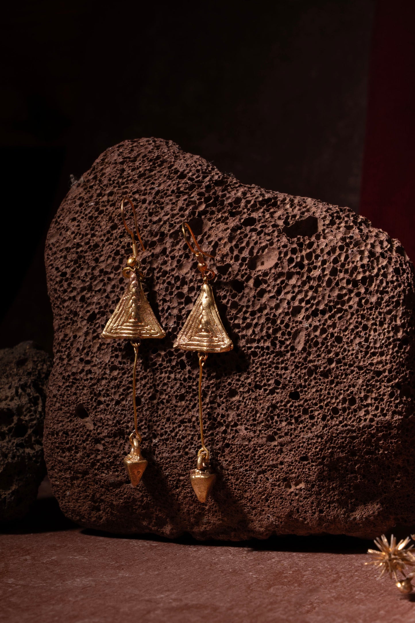 Miharu Yami Dhokra Earrings