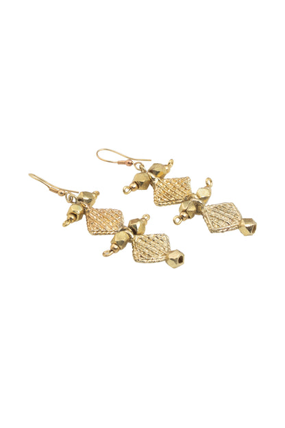 Miharu Ruhani Dhokra Earrings