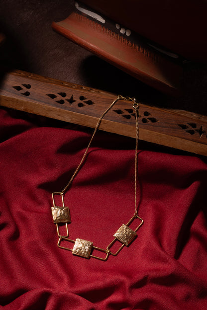 Miharu Reva Dhokra Necklace