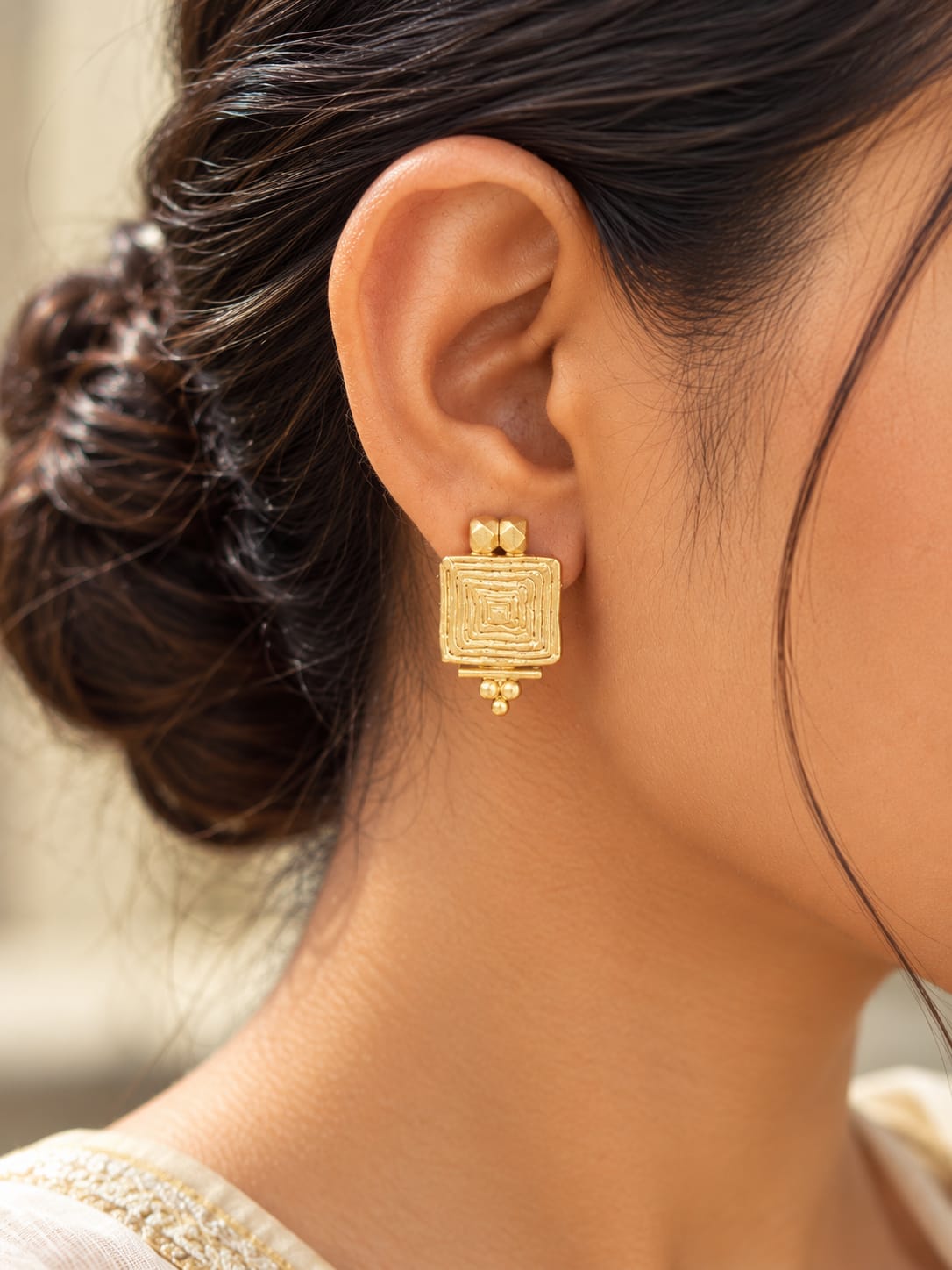 Miharu Roop Dokra Earrings DEr187