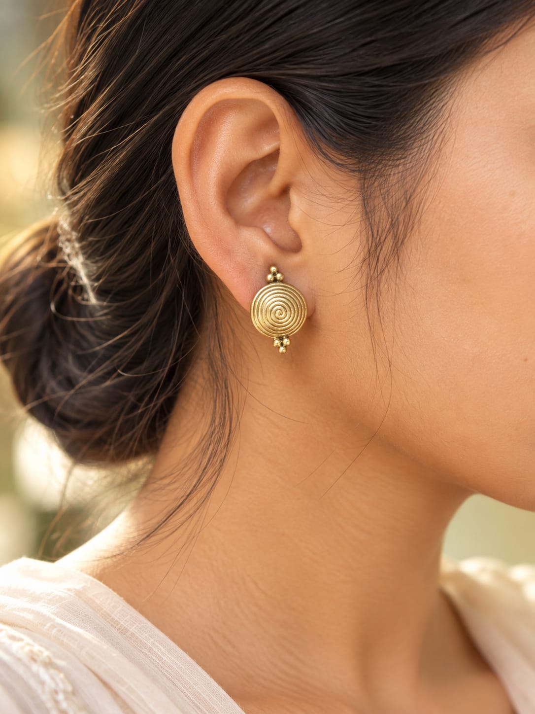 Miharu Aaroh Dokra Earrings DEr188